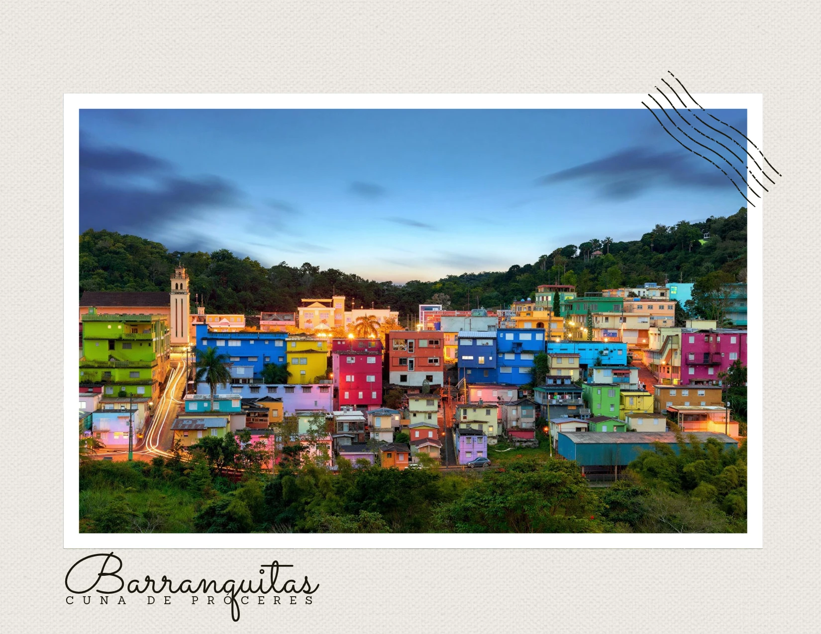Barranquitas al atardecer
